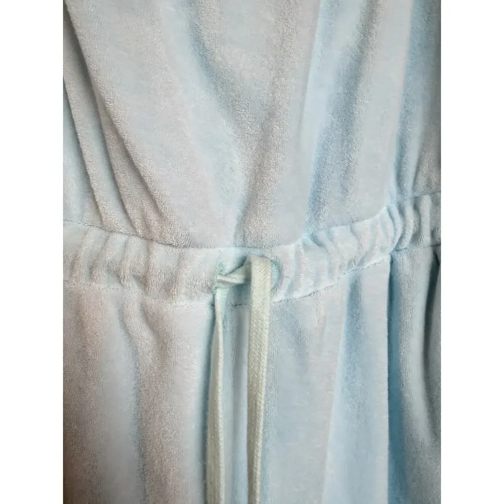 Beyond Yoga Tropez Strapless Terrycloth Jumpsuit in Tropical Waters- Large, NWOT